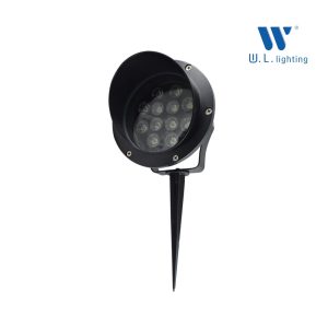 โคมไฟสนาม ไฟปักดิน ส่องต้นไม้ ไฟแต่งสวน LED รุ่น HL-JP005-15W-BK